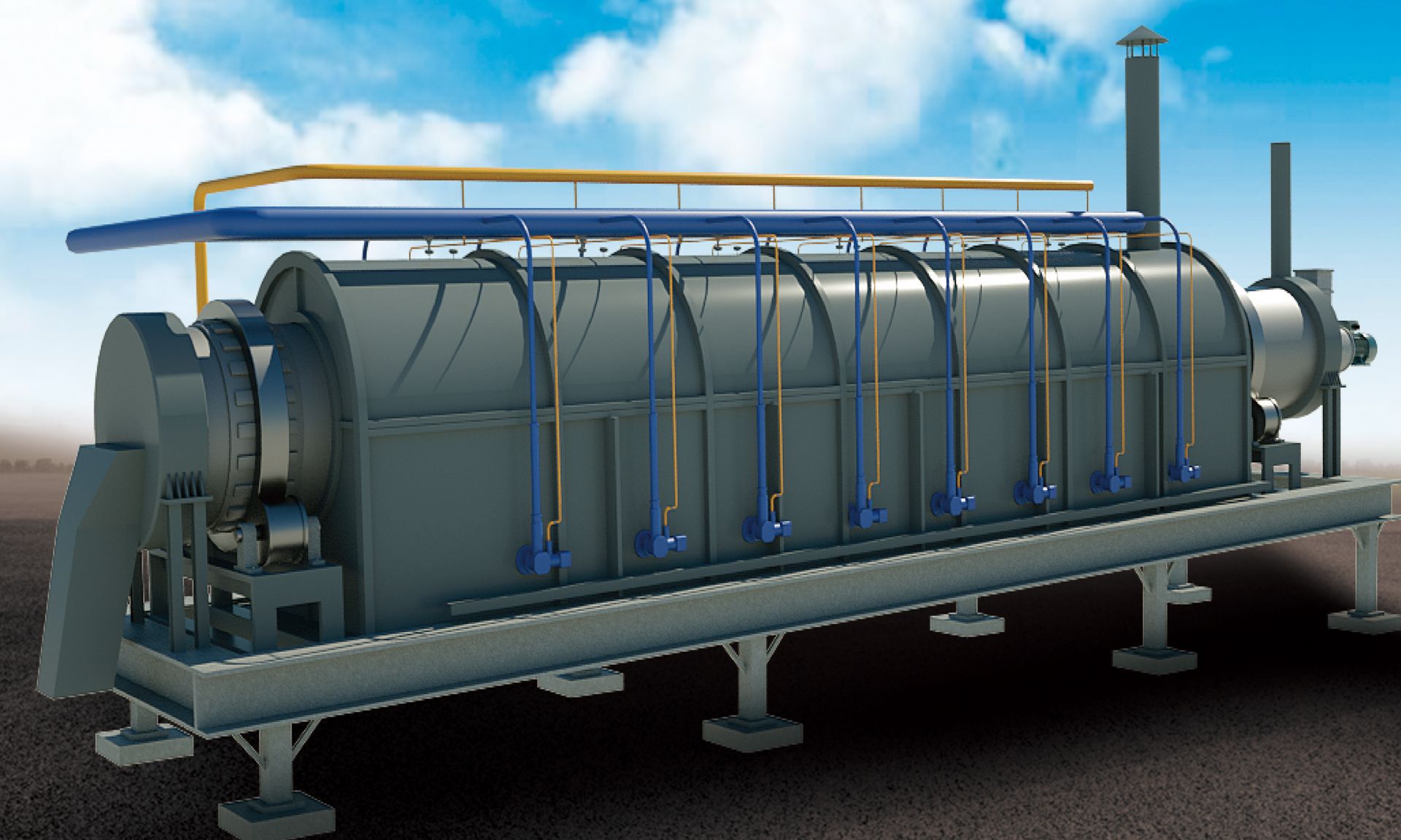 污染土壤修復生產(chǎn)線設(shè)備