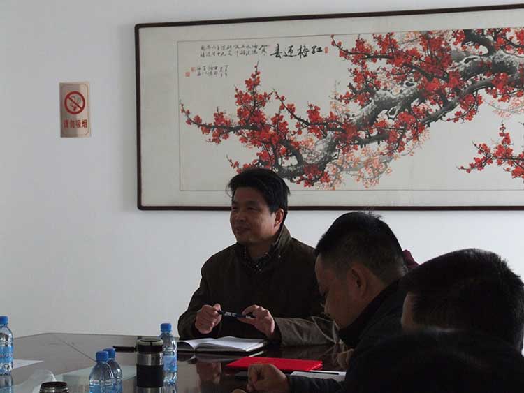 趙迎朝院長做總結(jié)講話