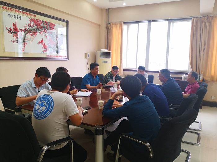 四川客戶來(lái)我院就固廢危廢處理項(xiàng)目進(jìn)行交流
